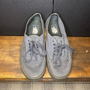 Vans gray 10.5